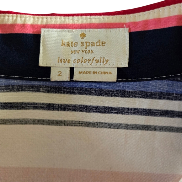 Kate Spade Multicolor Striped Dress - Picture 10 of 10